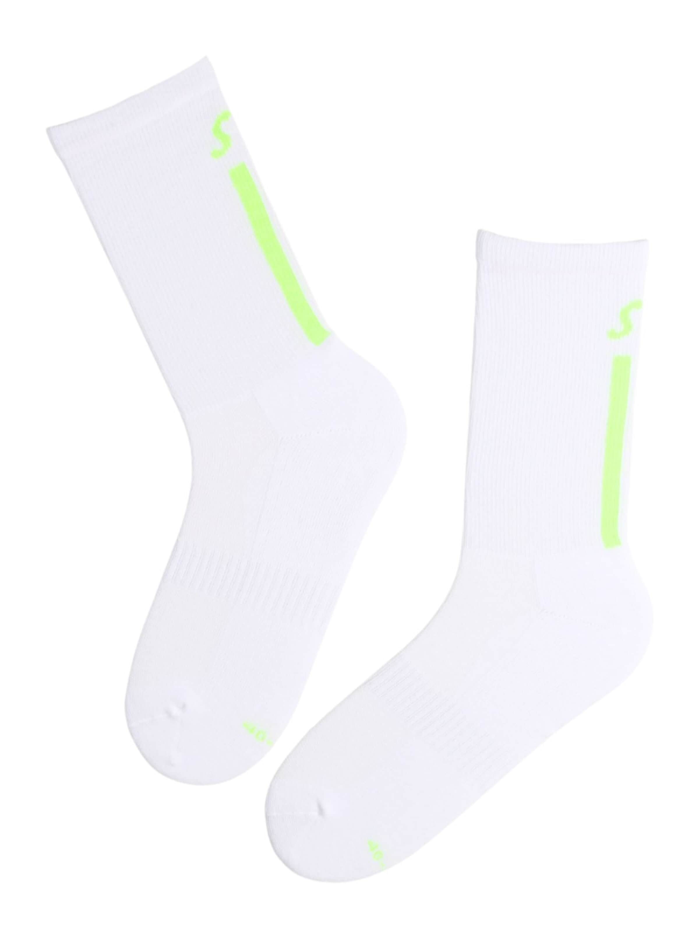 Sokisahtel Socks 'SPORT PRO sport socks for men' in White: front