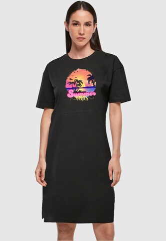 Robe 'Summer Vibes Sunset' Merchcode en noir : devant