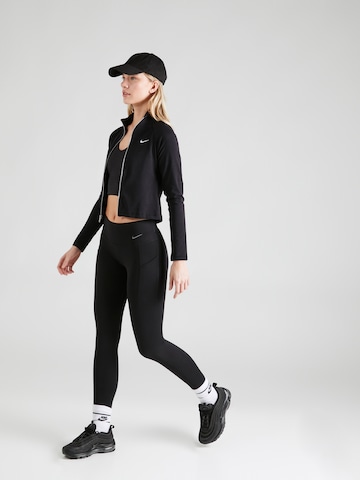 Nike Sportswear - Casaco em moletão 'Swoosh' em preto