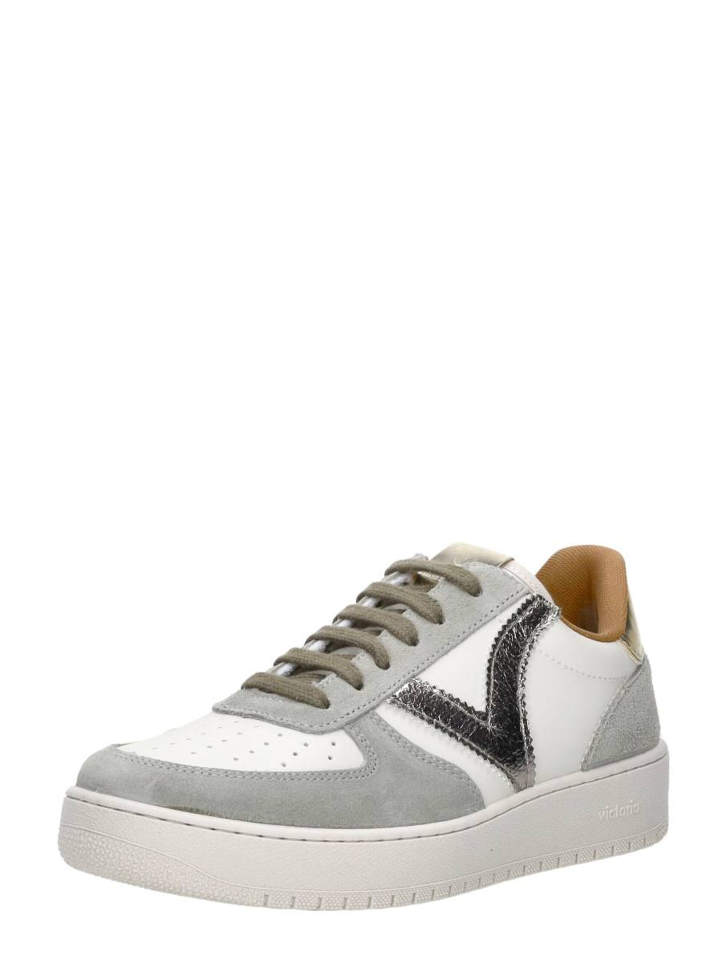 victoria Sneakers 'Sneakers Laag' in Green: front