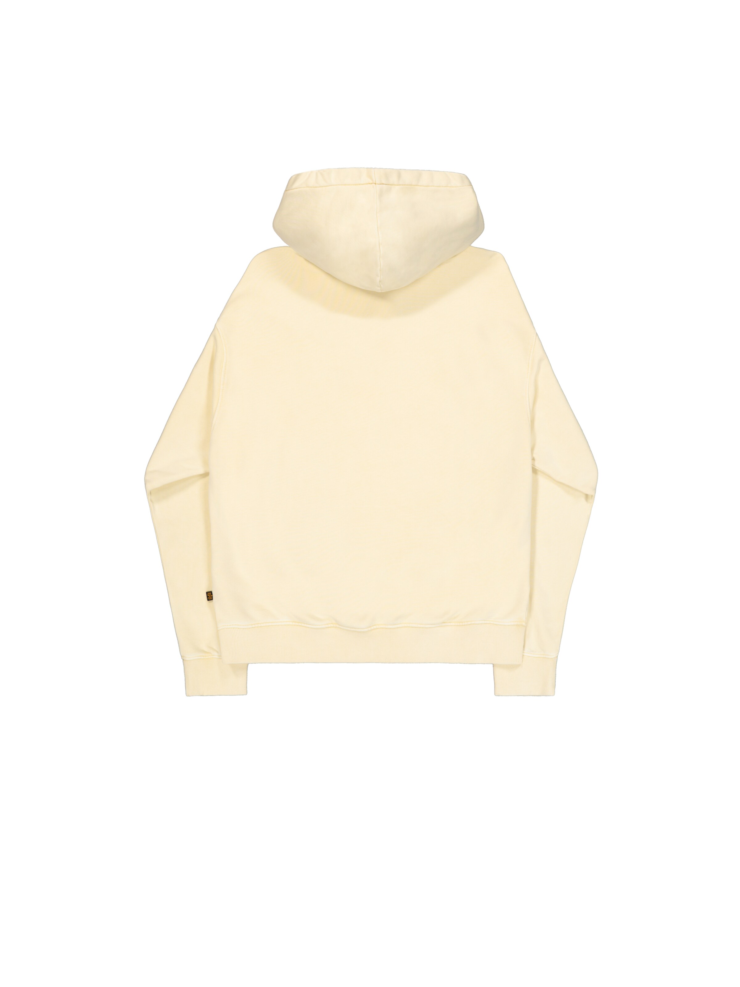 Felpa 'Stencil' di ALPHA INDUSTRIES in bianco: dietro