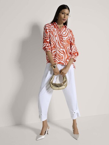 Chemisier MADELEINE en orange