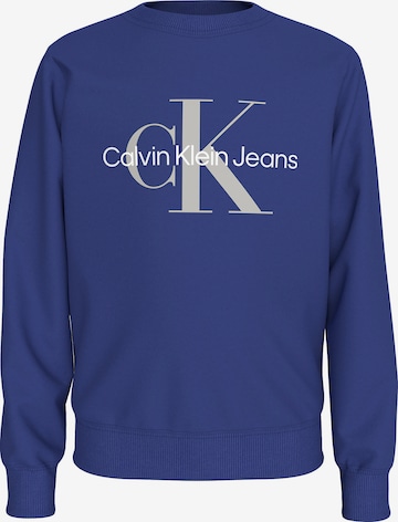 Calvin Klein Jeans Sweatshirt in Blau: Vorderseite