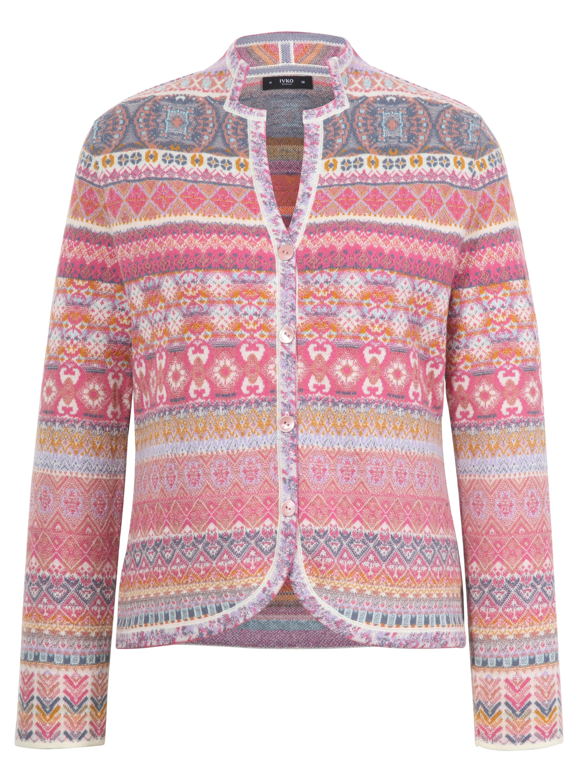 IVKO Strickjanker‌‌‌‌‌‌‌‌‌‌ in Pink: Vorderseite