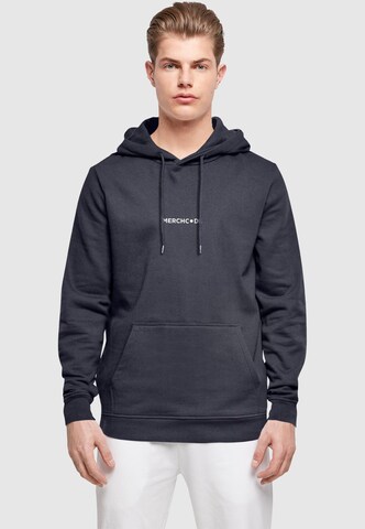 Merchcode Sweatshirt 'Break The Rules' in Blauw: voorkant