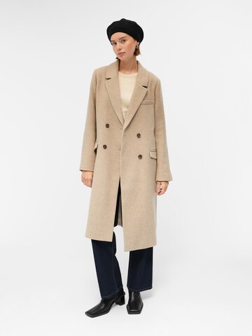 OBJECT Between-Seasons Coat 'Blaza' in Beige: front