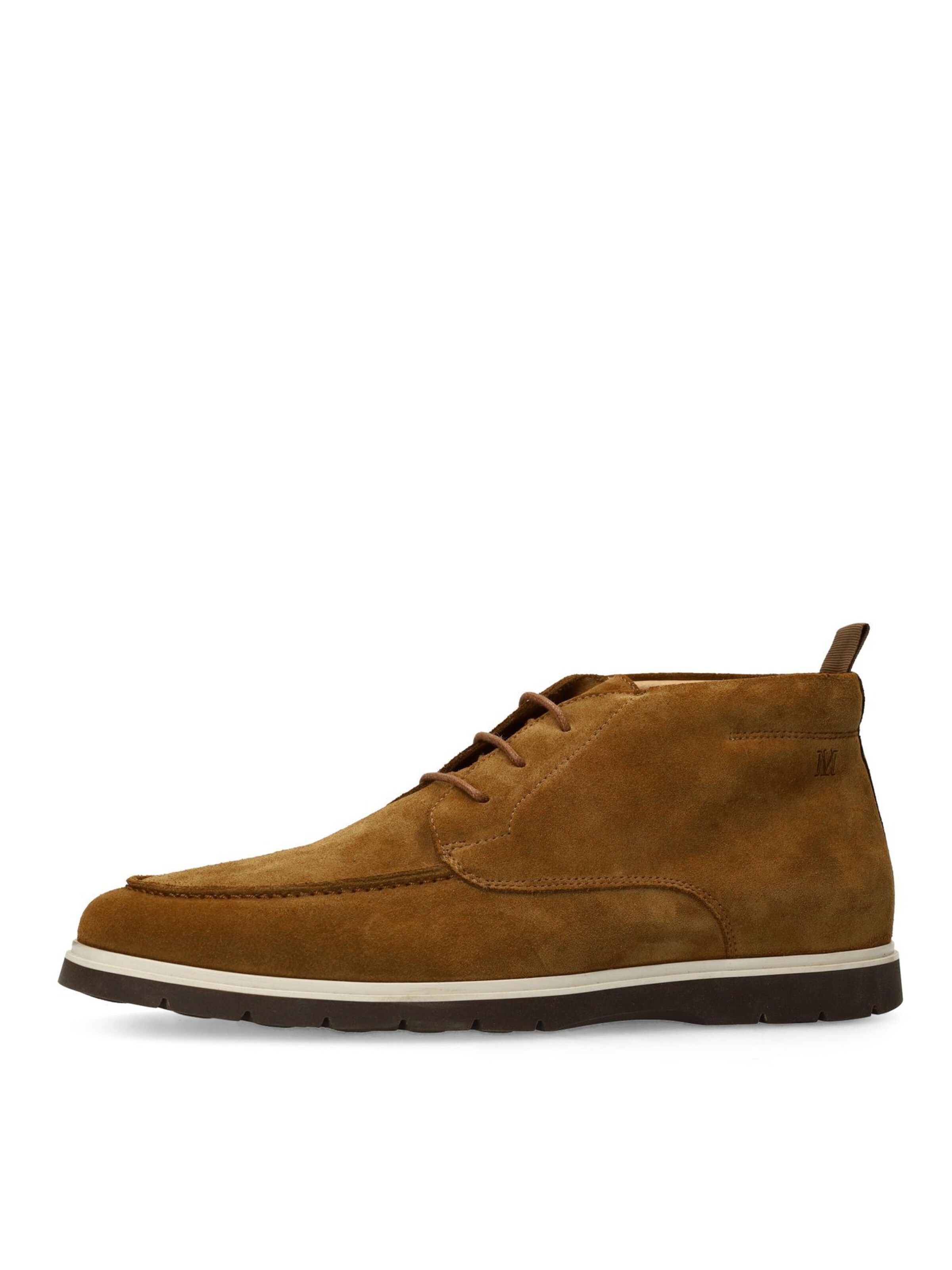 MANFIELD Boots in de kleur Cognac, Productweergave
