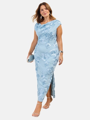 Friends Like These Платье в Синий: спереди