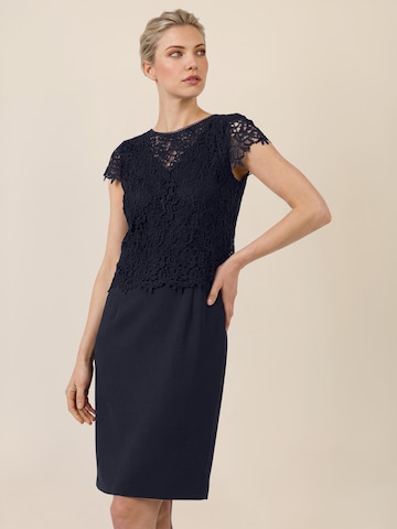 APART Sheath Dress in Blue: front