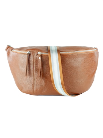 Marsupio 'LUCCA' di lePelou in marrone: frontale