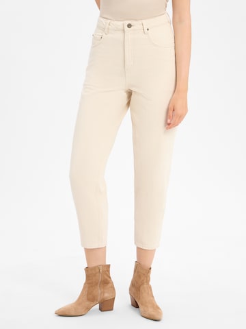 AMERICAN VINTAGE Regular Trousers ' Tineborow ' in Beige: front