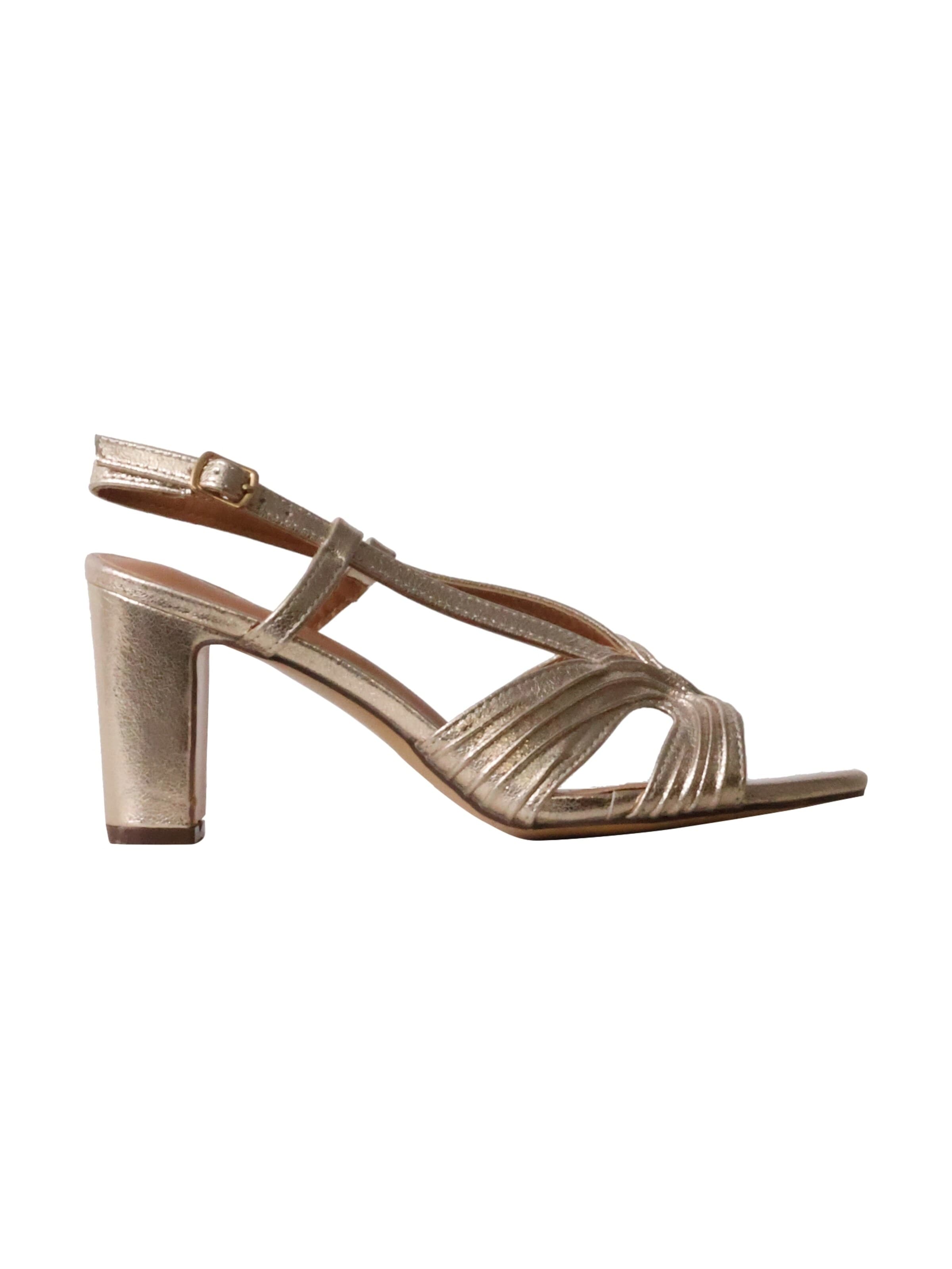 POTI PATI - Sandalias en oro