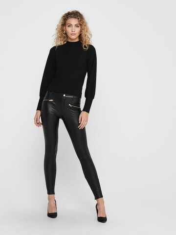 ONLY Skinny Broek 'Henrietta' in Zwart