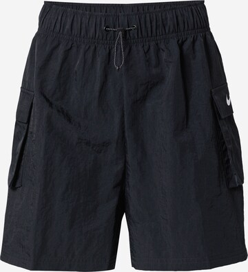 Pantalon cargo Nike Sportswear en noir : devant