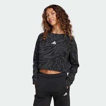 ADIDAS SPORTSWEAR Športna majica 'Future Icons' | črna barva: sprednja stran