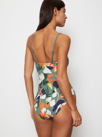 Bustier Maillot de bain ' Allover Prints ' Marc O'Polo en mélange de couleurs