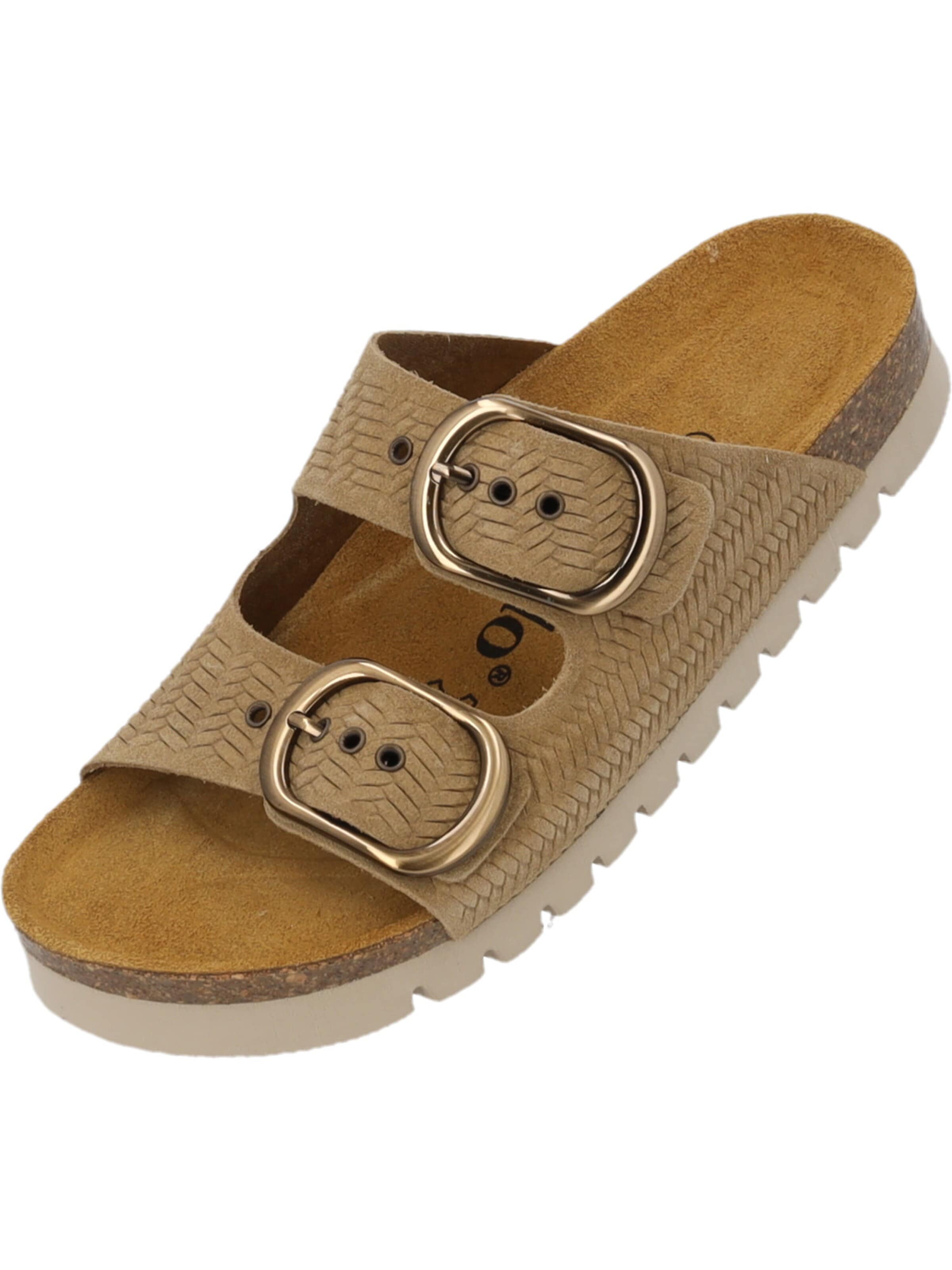 Palado Pantolette 'Korfu'‌‌‌‌‌‌‌ in Beige: Vorderseite