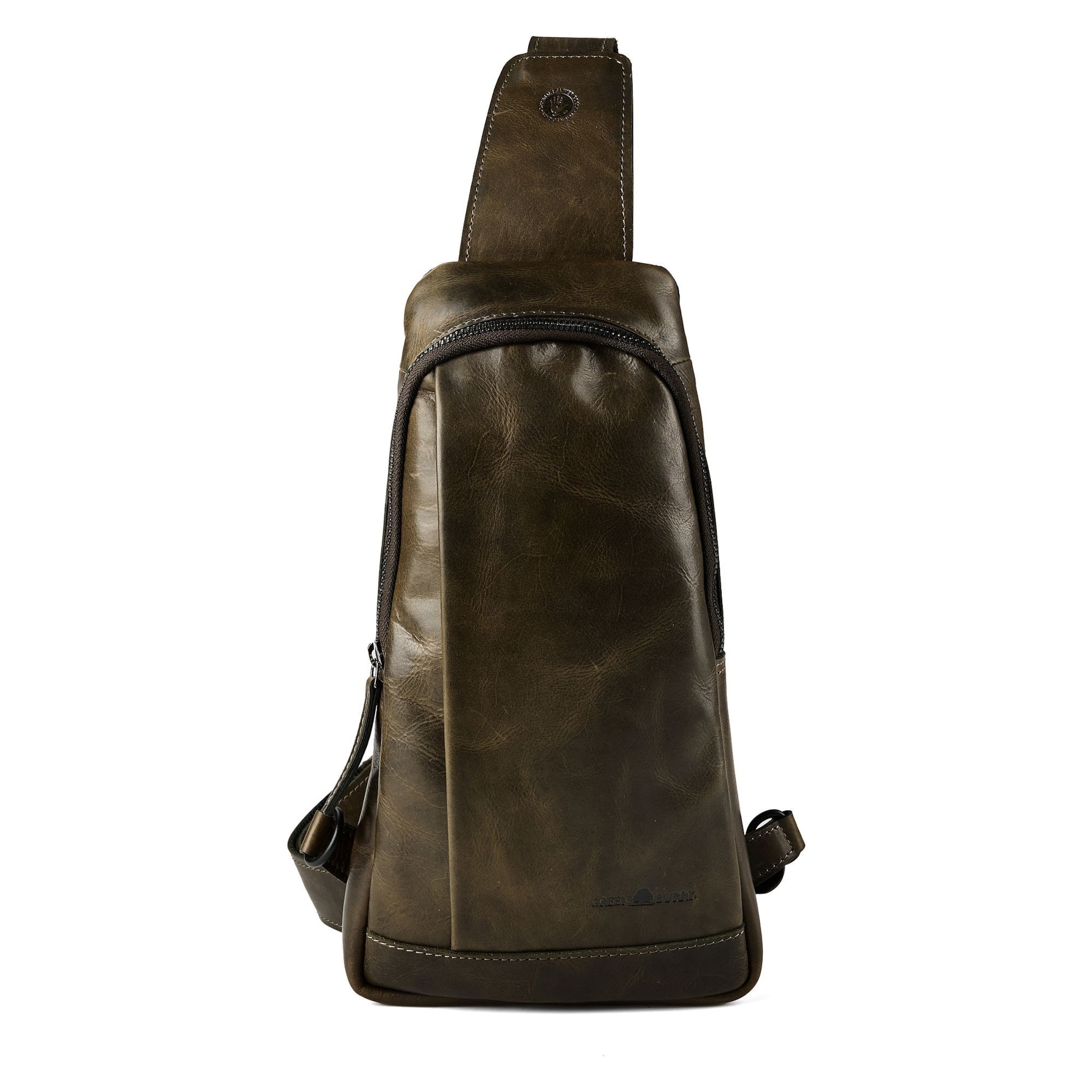 GREENBURRY Schoudertas in Groen: voorkant