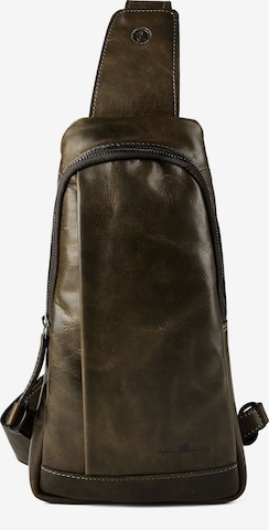 Sac à bandoulière GREENBURRY en vert : devant