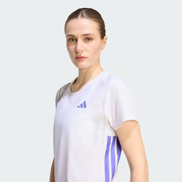 ADIDAS PERFORMANCE Funktionstopp 'Adizero' i vit