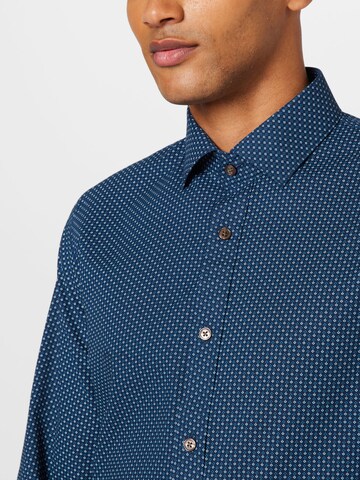 Matinique Regular Fit Hemd 'Trostol' in Blau