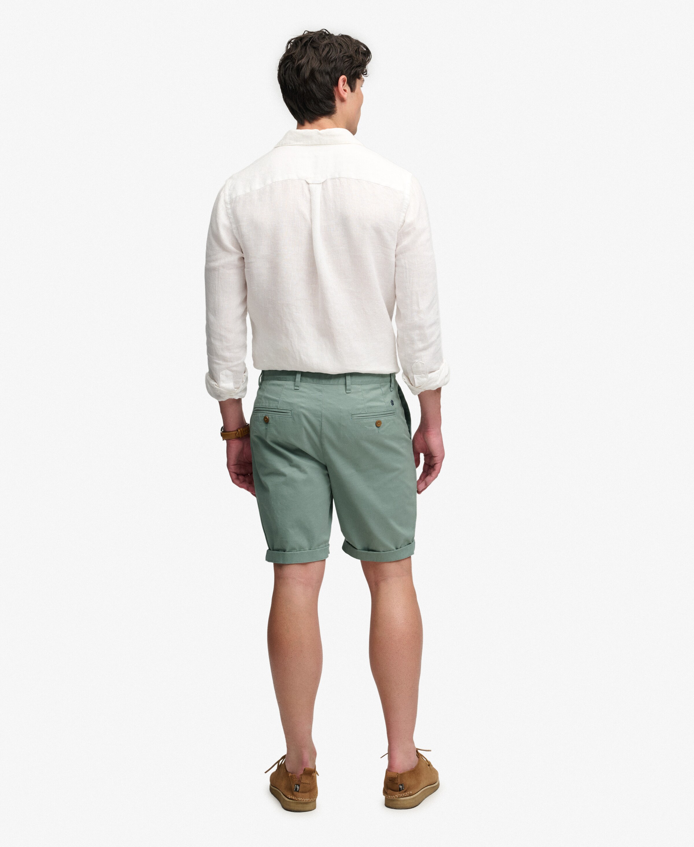 Superdry & Co Slimfit Chino in Groen