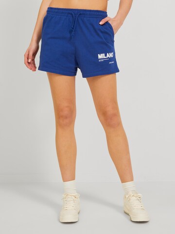 JJXX Regular Broek 'Bali' in Blauw: voorkant