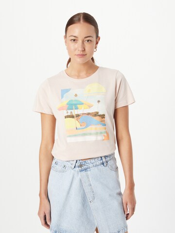 T-shirt Stitch and Soul en rose : devant