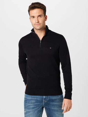 Pull-over TOMMY HILFIGER en noir : devant