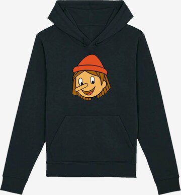 F4NT4STIC Sweatshirt 'Pinocchio' in Schwarz: predná strana