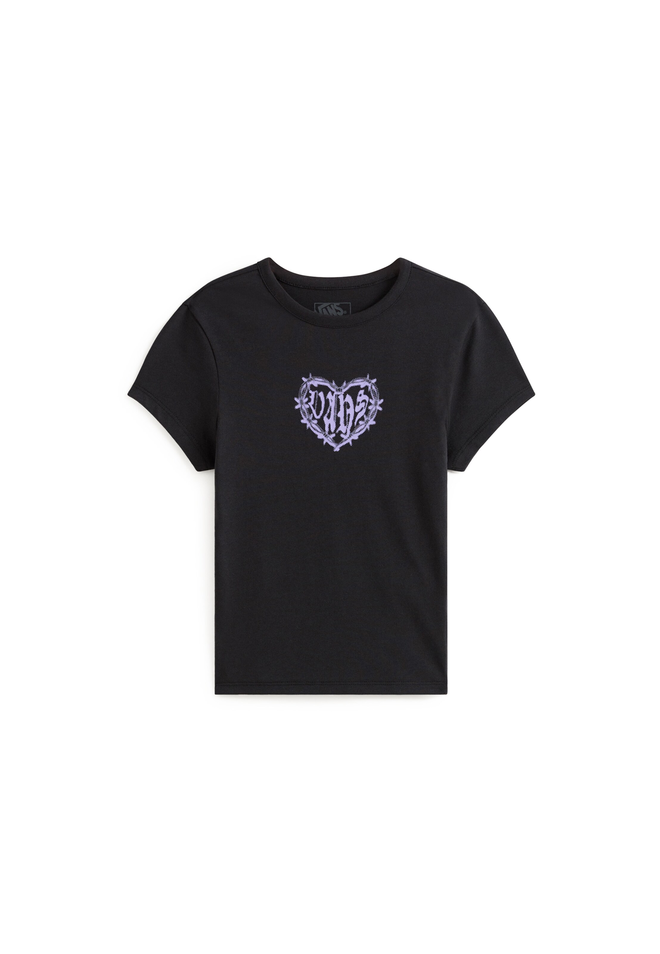 Tricou 'Barbed Heart' de la VANS pe negru: față