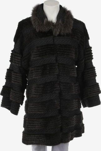 Yves Salomon Jacket & Coat in M in Brown: front