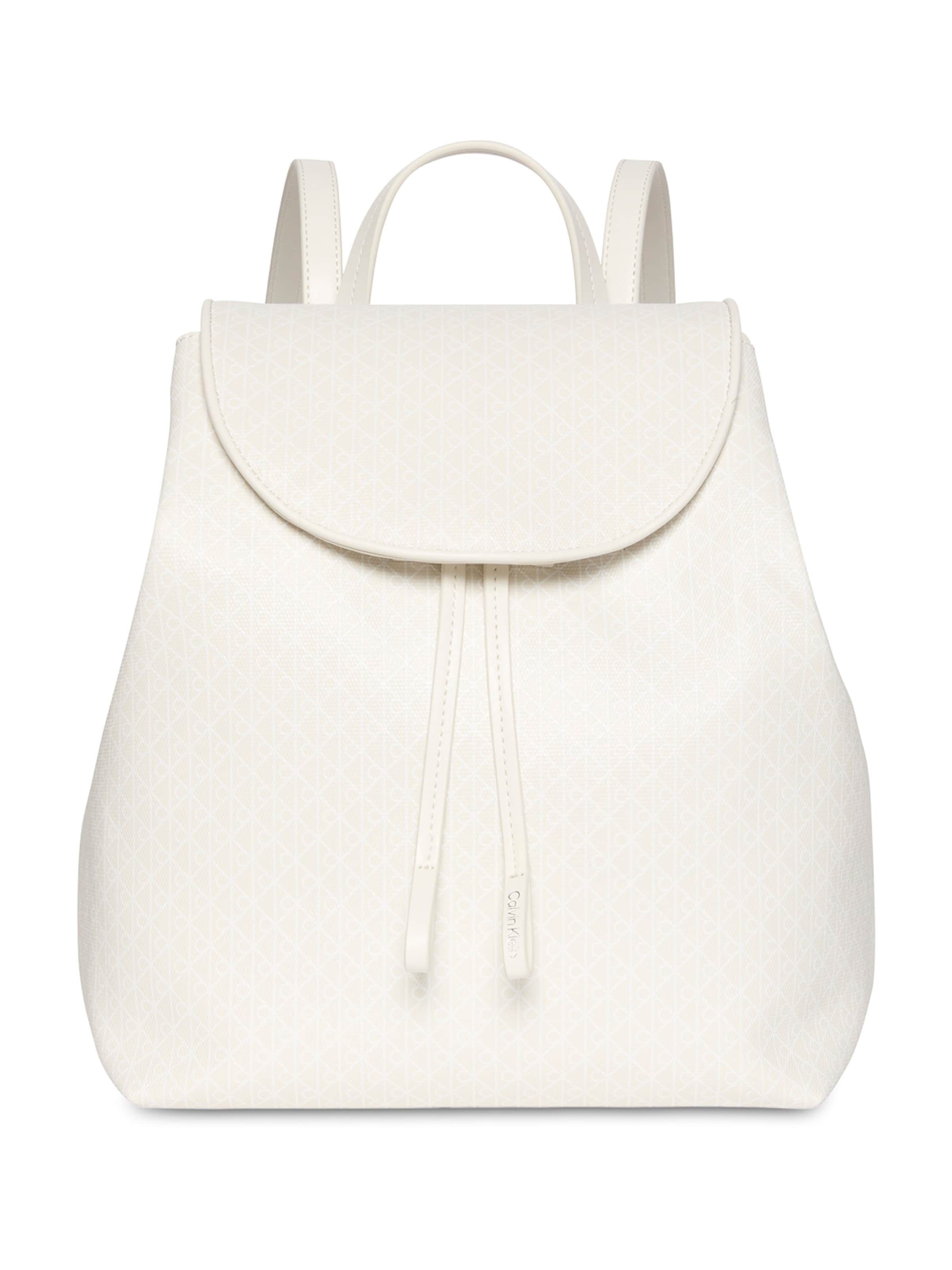 Calvin Klein Backpack in White: front
