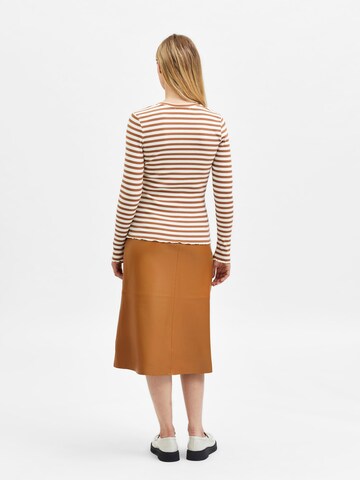 SELECTED FEMME Shirt 'Anna' in Orange