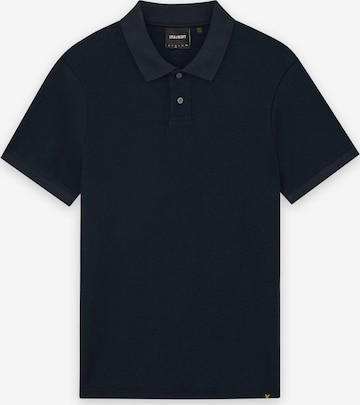 Lyle & Scott Shirt 'Jacquard Dobby' in Blauw: voorkant