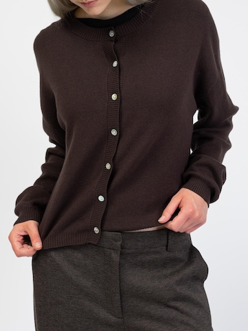 BROKE + SCHÖN Knit Cardigan in Brown