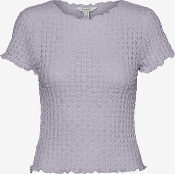 T-shirt 'VMShelby' Aware en violet : devant