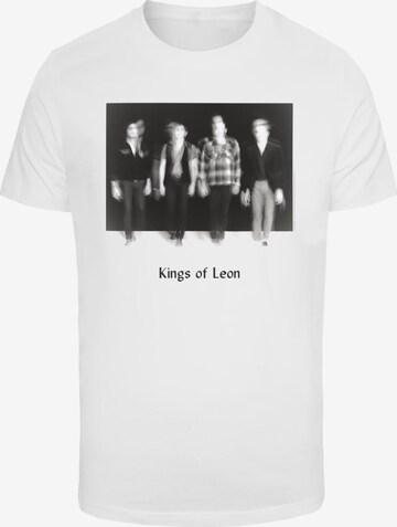 T-Shirt 'Kings Of Leon' Merchcode en blanc : devant