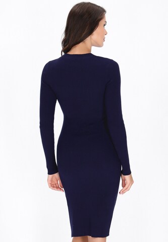 faina Dress in Blue
