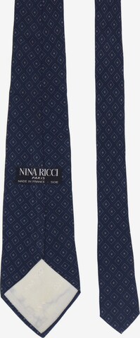 Nina Ricci Seiden-Krawatte One Size in Blau