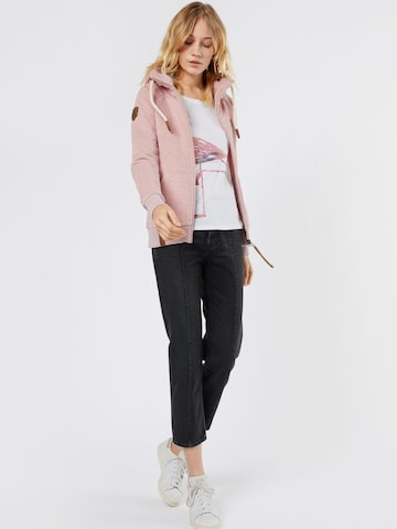 naketano Sweatjacke in Pink