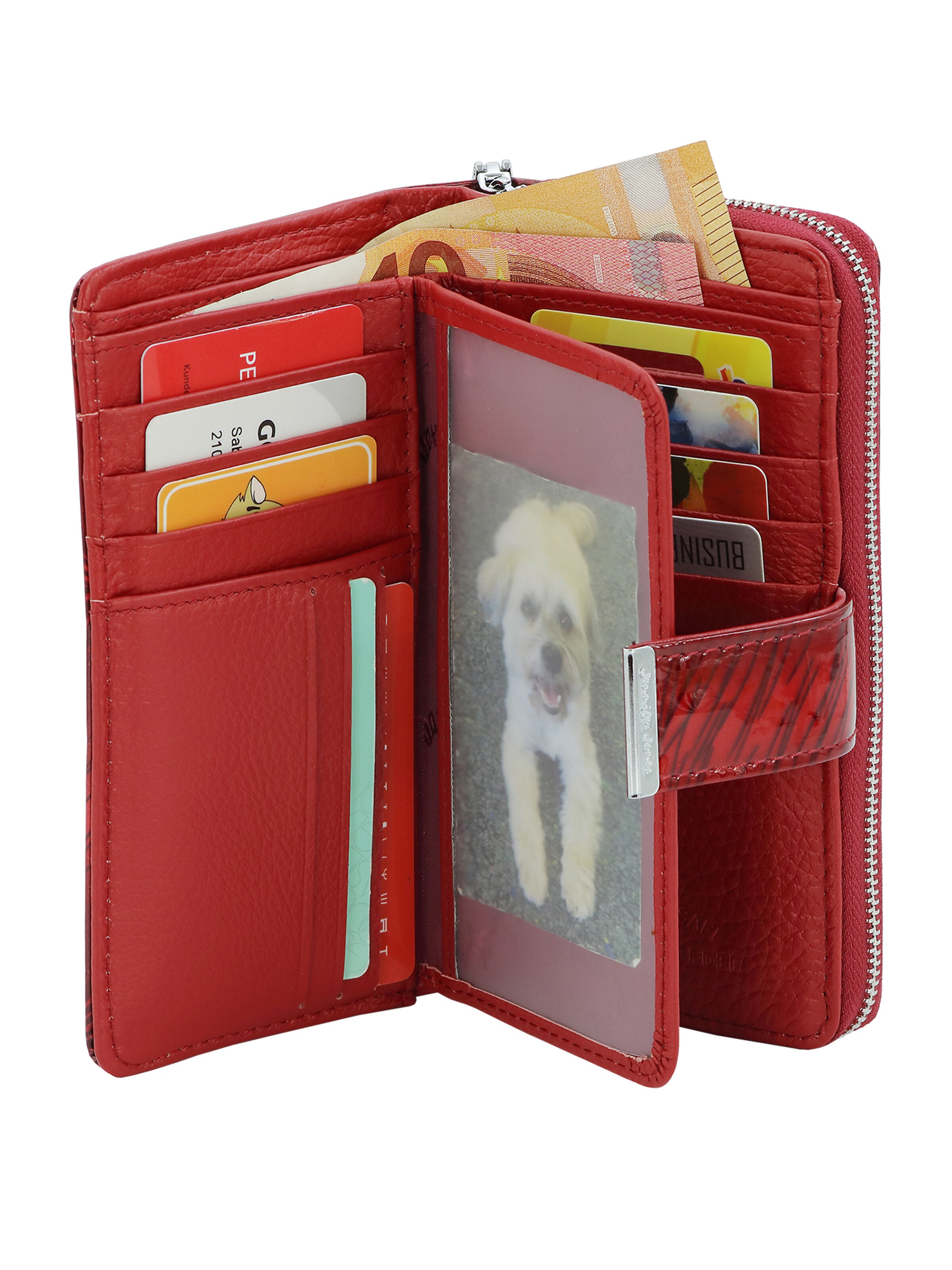 Jennifer Jones Wallet in Red