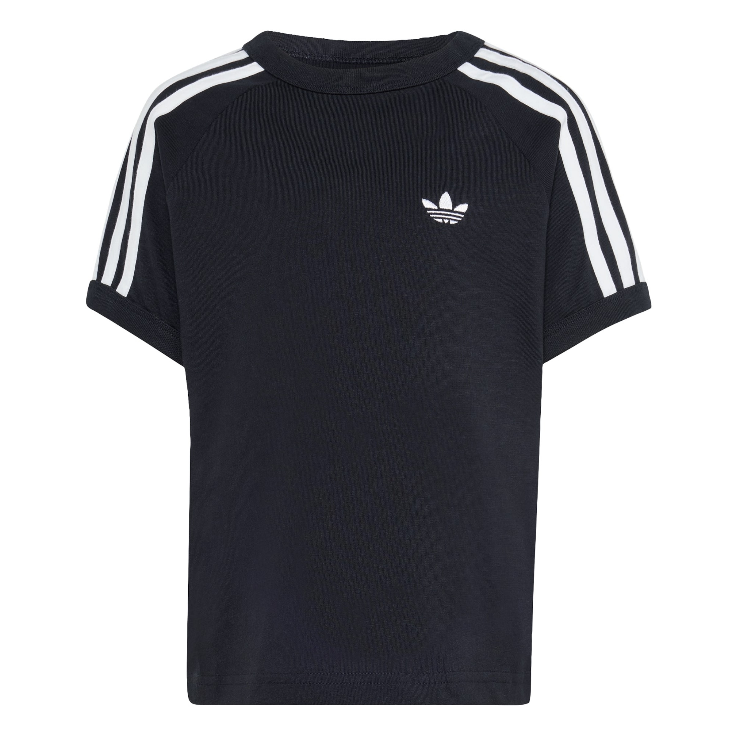 ADIDAS ORIGINALS - Camiseta en negro: frente