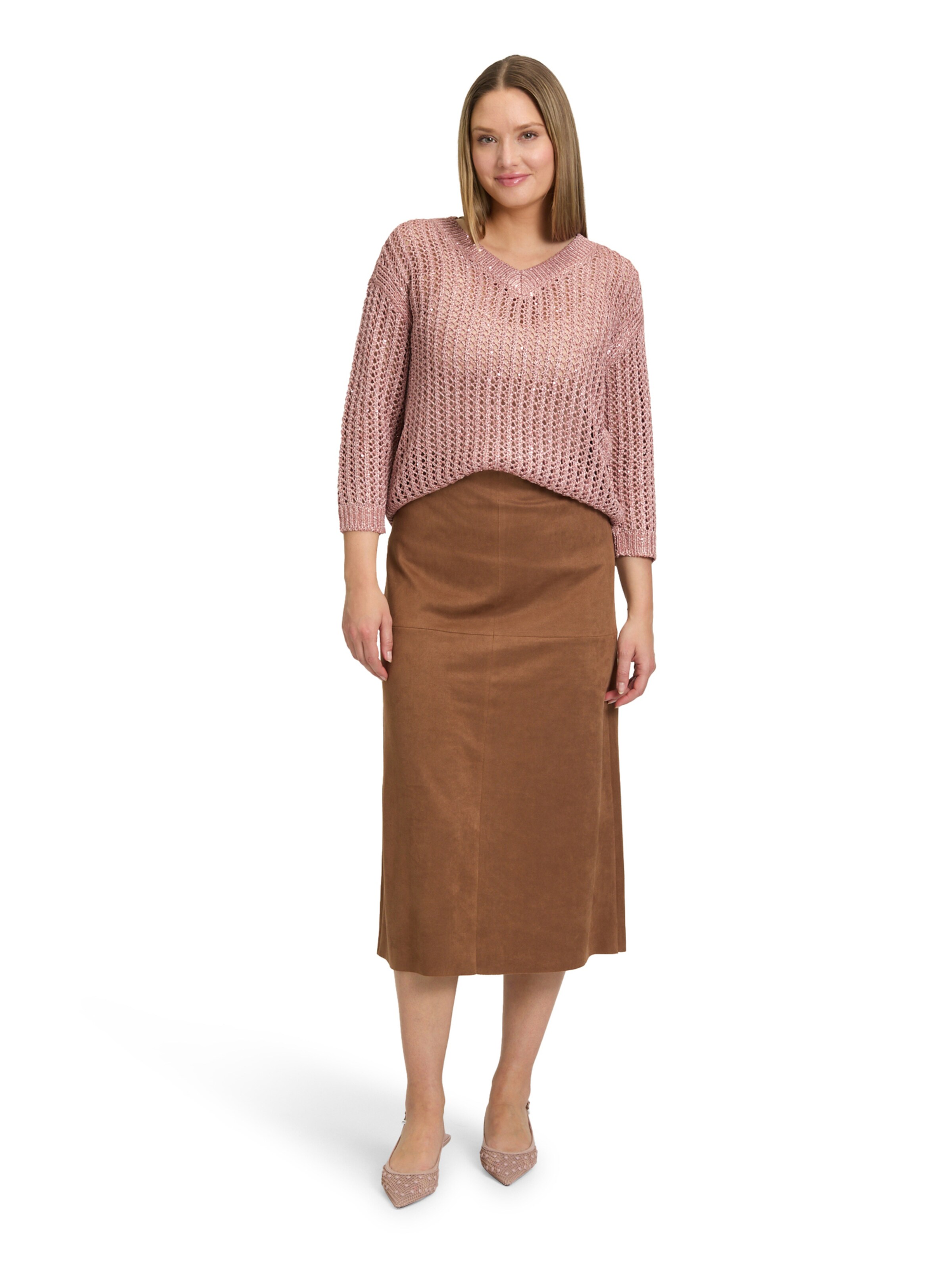 Betty Barclay Skirt in Brown