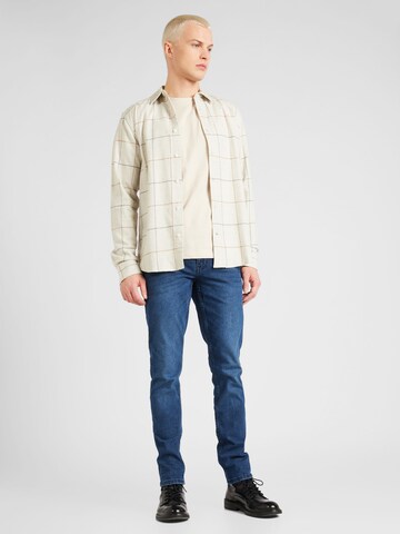 JACK & JONES Shirt 'COZY' in Beige