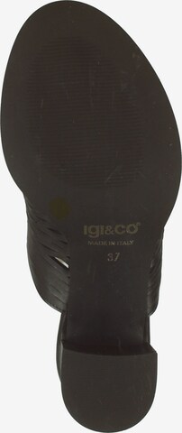 IGI&CO Mules in Black