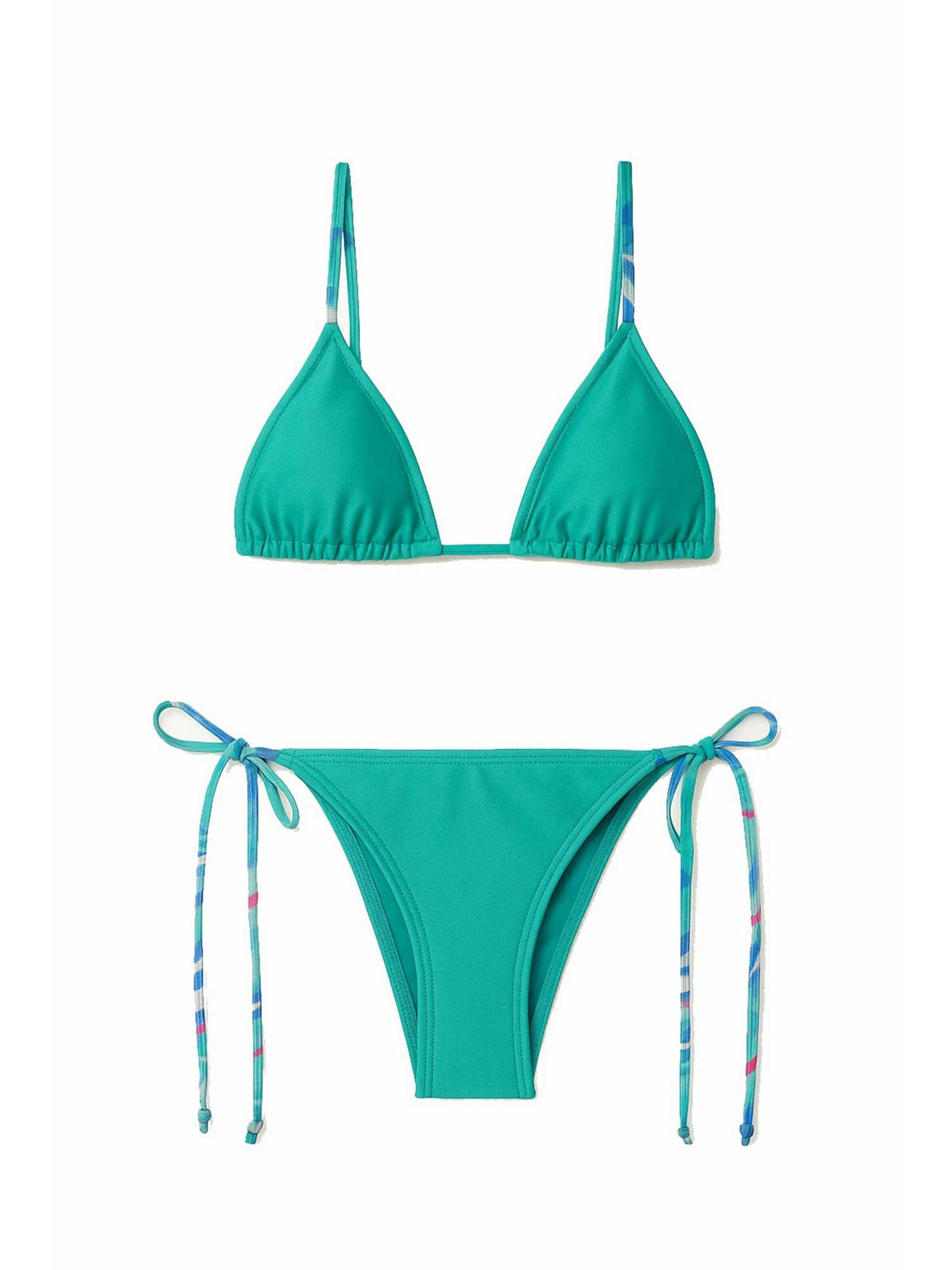 Kalaia Triangle Bikini in Blue