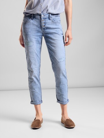 STREET ONE Regular Jeans 'Crissi' in Blau: Vorderseite