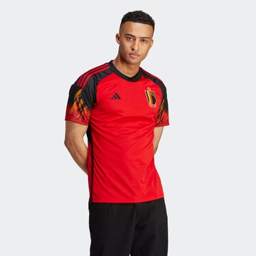 ADIDAS PERFORMANCE Fodboldtrøje 'Belgium 22 Home' i rød: forside