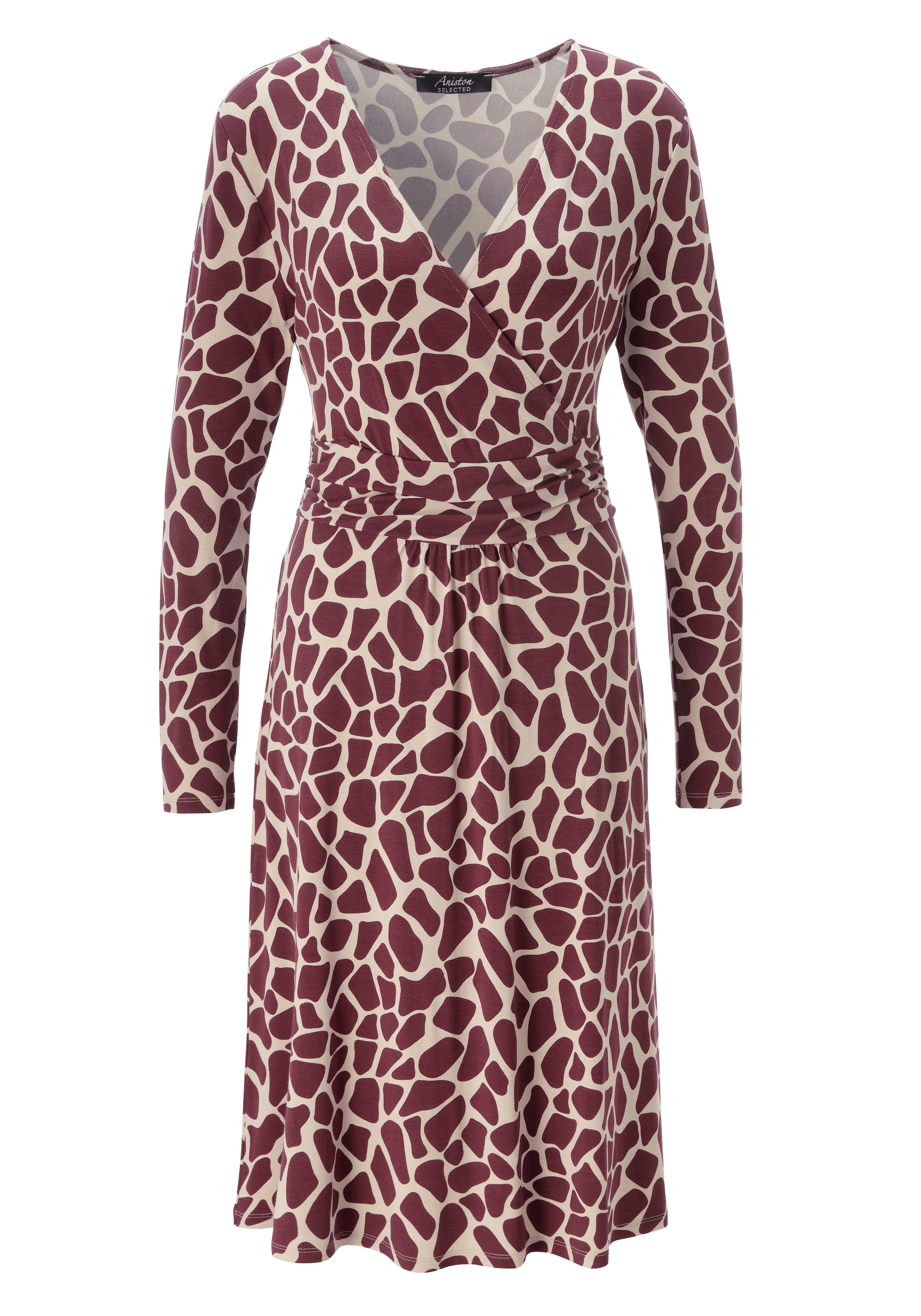 Aniston SELECTED Dress in Brown: front